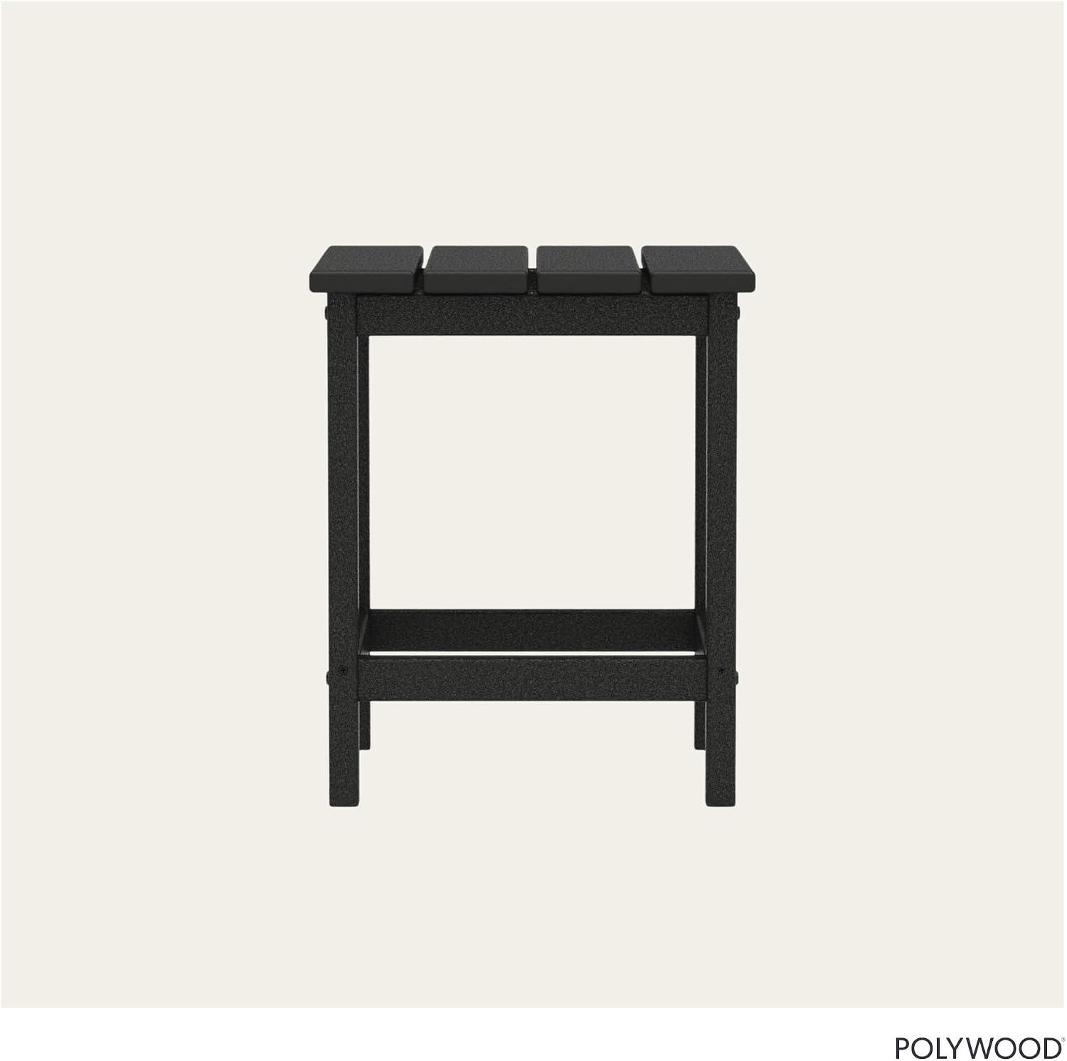 Black Long Island Side Table