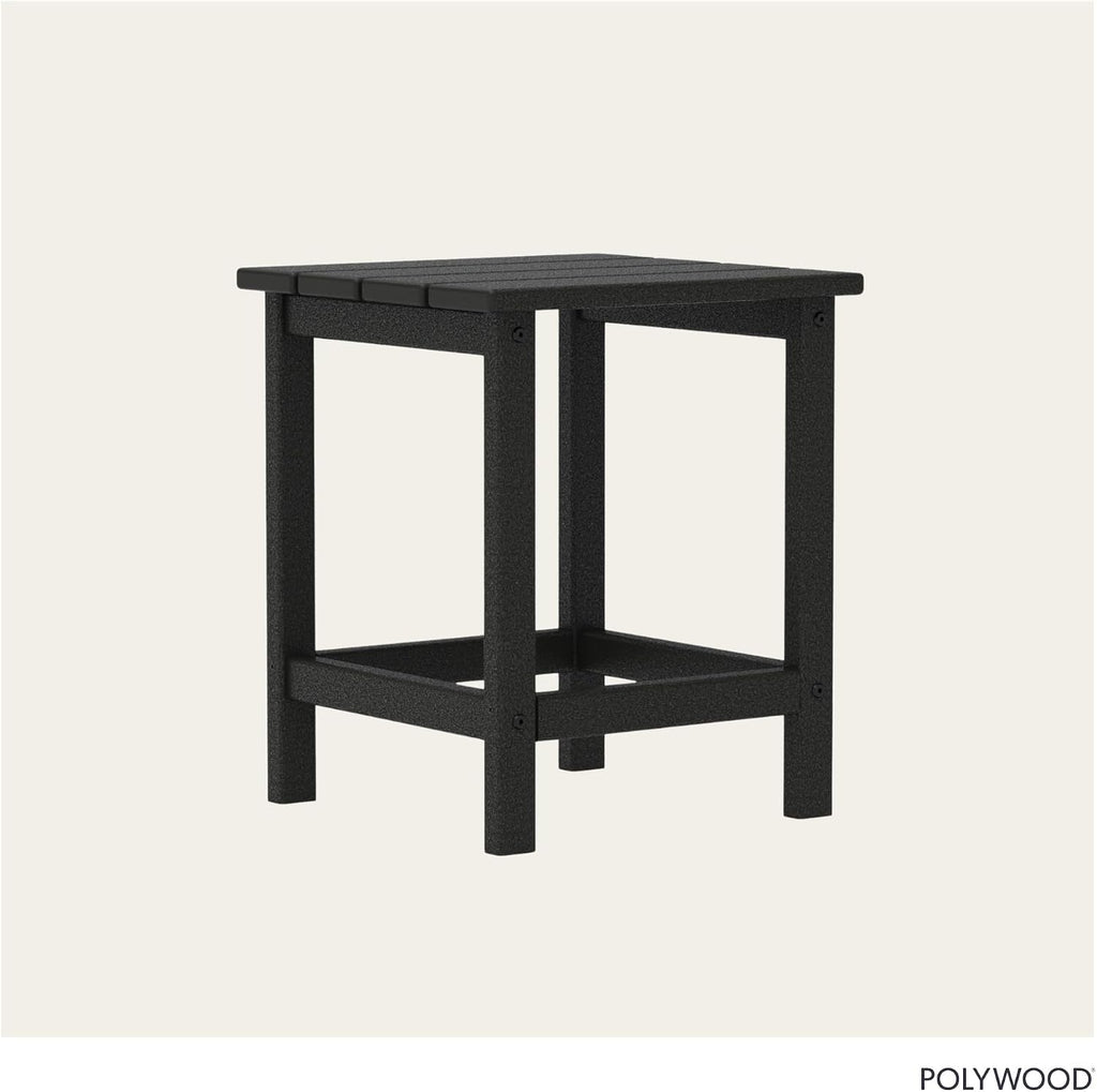 Black Long Island Side Table