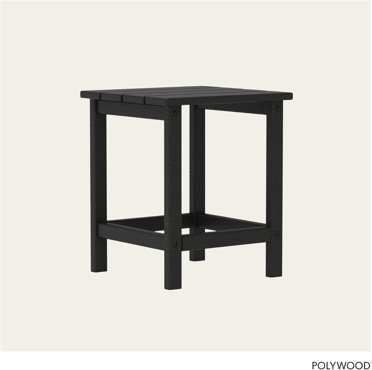 Black Long Island Side Table