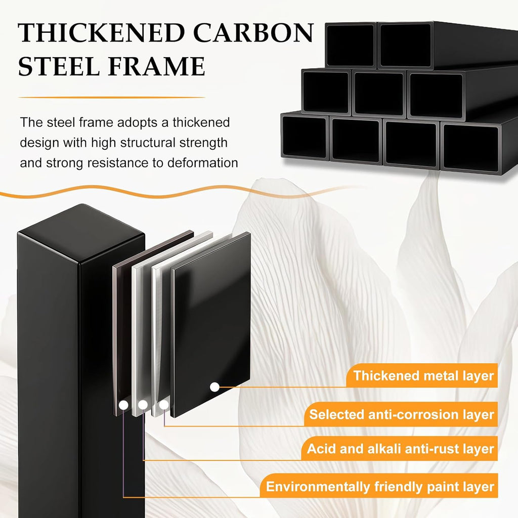 White Freestanding Storage Shelf Wall Room Divider